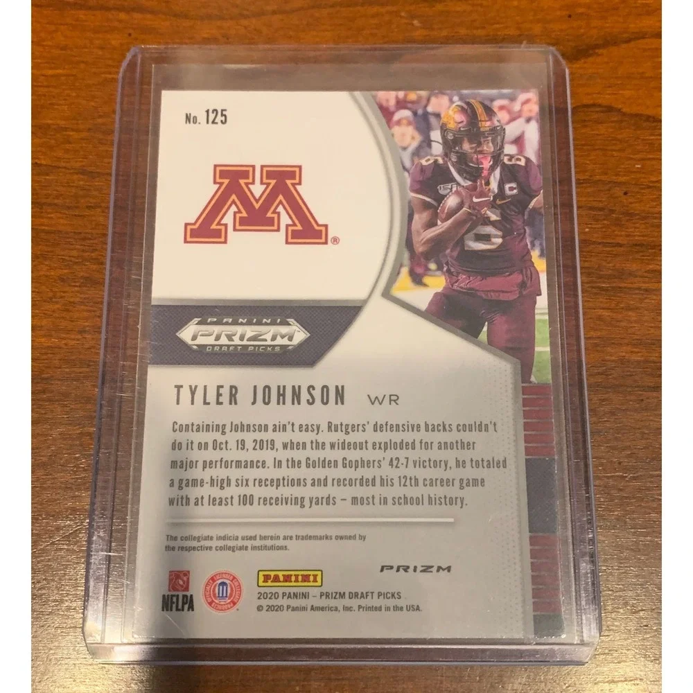Tyler Johnson Silver Prizm RC